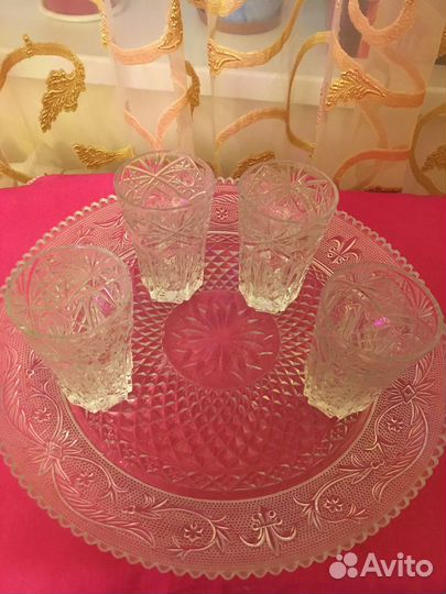 Хрустальная посуда СССР