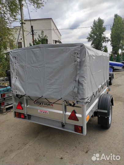 Прицеп Спутник 2213/37, тент 700 мм