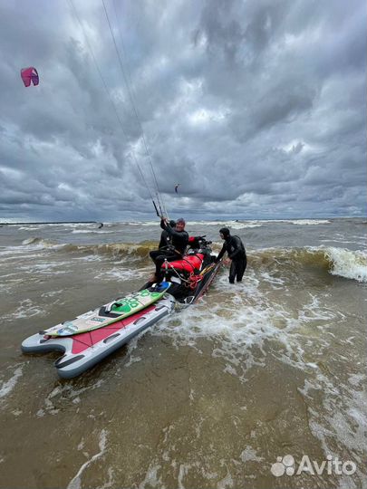 Сани-плот для гидрика (надувн) для грузов и людей
