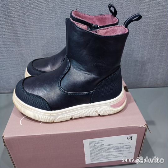 Сапожки демисизонные для девочки25