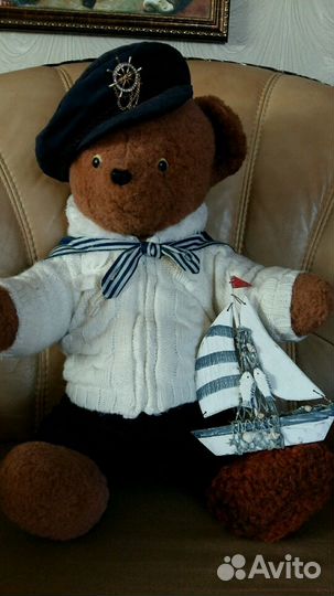 Медведь плюшевый СССР