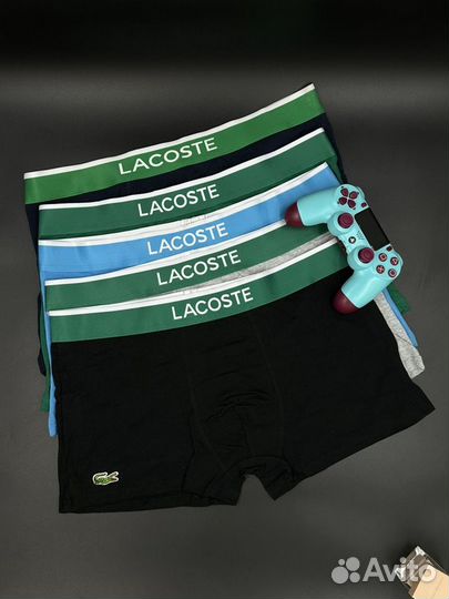 Трусы мужские боксеры Lacoste