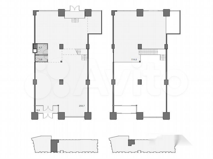 Сдам помещение свободного назначения, 389.2 м²