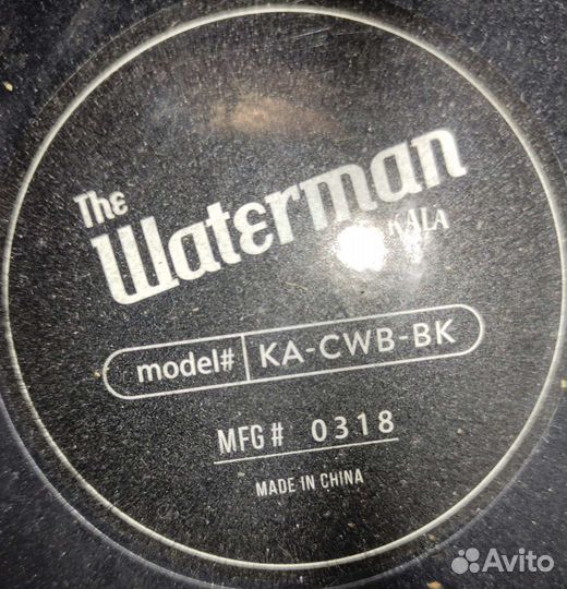 Укулеле waterman by kala KA-SWB-BK (сопрано)