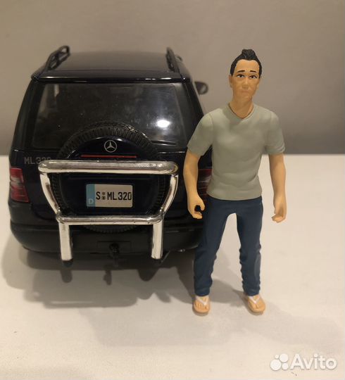 1/18 фигурка мужчина для диорамы