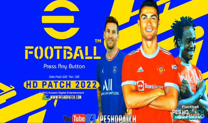 PES 2013 патч 2022 PS3