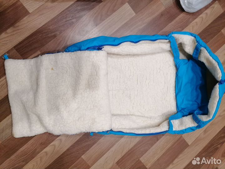 Зимний конверт в коляску, санки