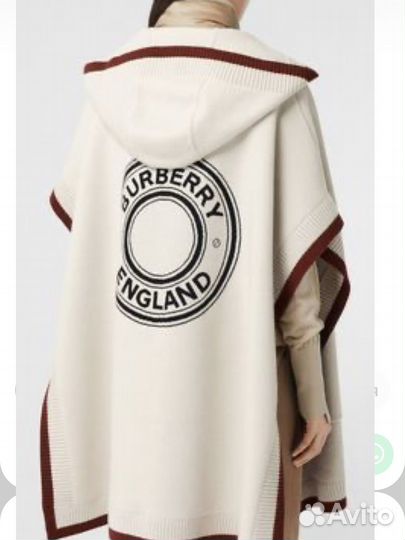 Burberry новый пончо оригинал