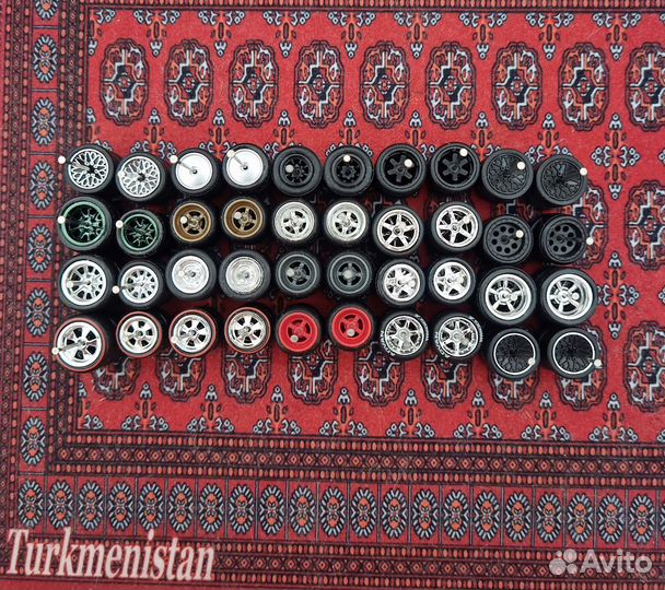 Hot wheels колёса 1/64 для кастома (лот 20 пар)