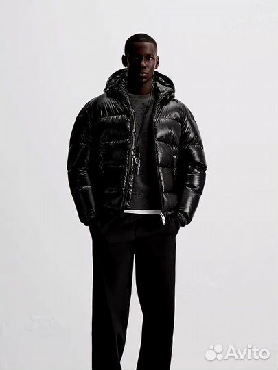 Пуховик zara x moncler jaket