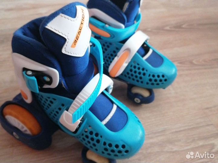Роликовые коньки детские раздвижные