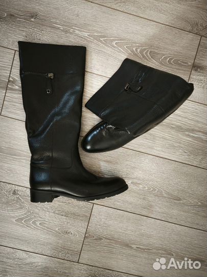Сапоги женские натуральная кожа 40 еврозима