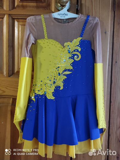 Платье для фигурного катания 128-134