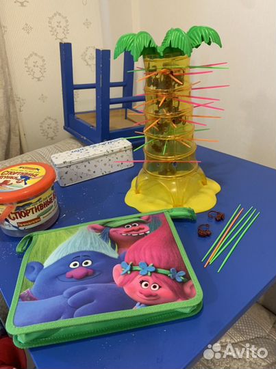 Игра Веселые обезьянки matell и спортивные лягушки