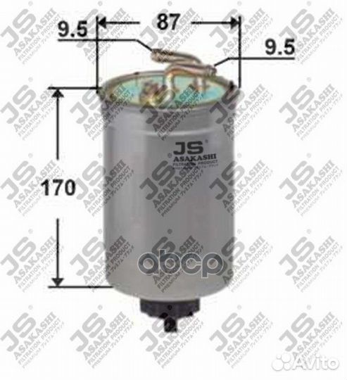 Фильтр топливный FS0001 JS Asakashi