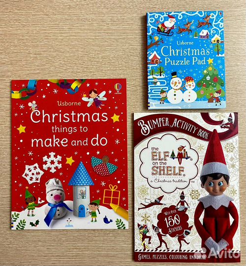Usborne Christmas Книги для творчества на англ яз