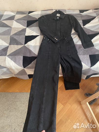 Комбенизон джинсовый zara женский