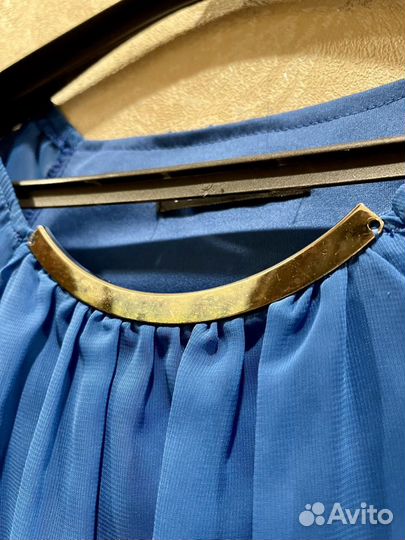 Платье вечернее синее F&K (42S)