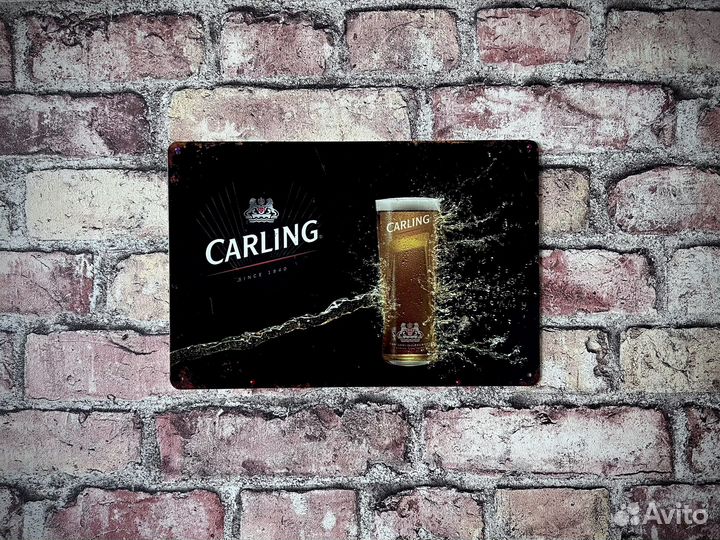 Декор на стену Carling Beer Арт 9622