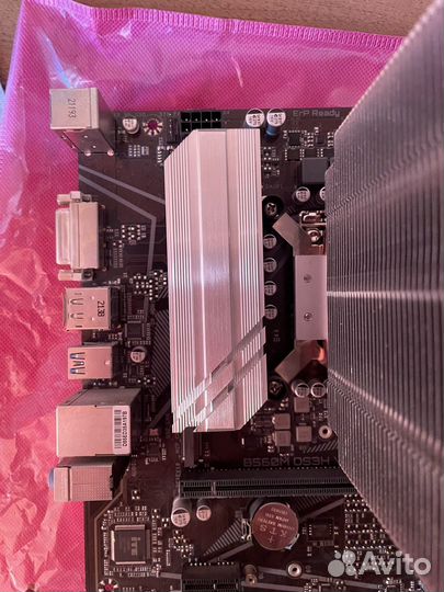 Материнская плата с процессором i5 11400f ddr4