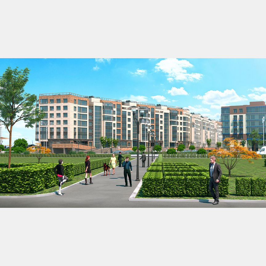 3-к. квартира, 101,6 м², 4/7 эт.