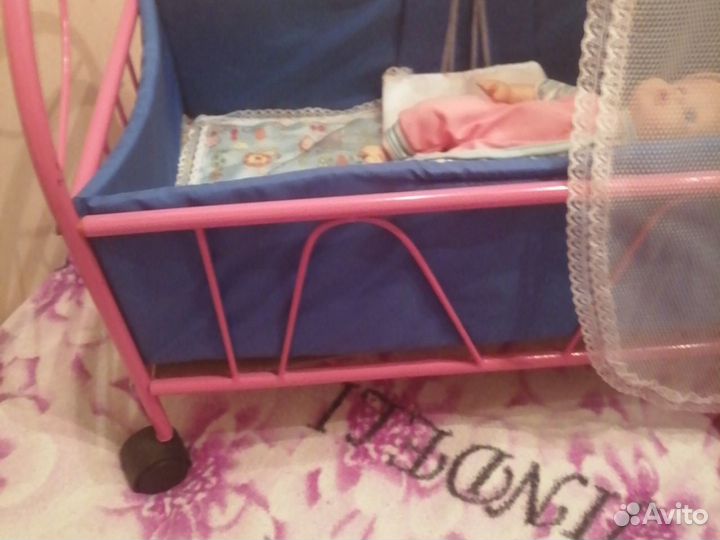 Кукольная кроватка