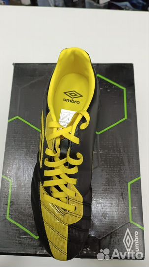 Бутсы Umbro Decco желтые