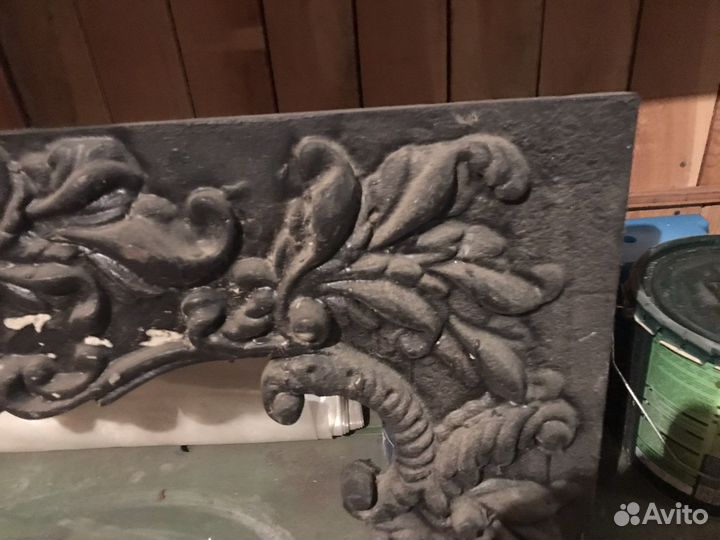 Портал для камина чугунный