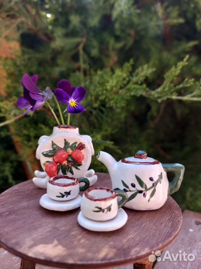 Посуда для барби