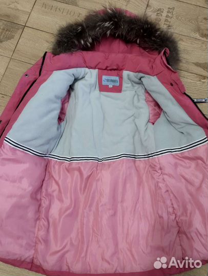Куртка для девочки 140 зима
