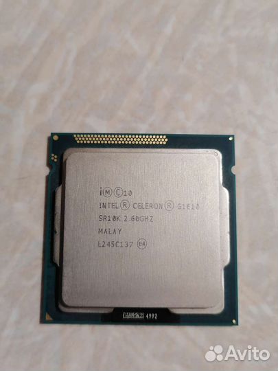Процессоры Intel Core 2 Duo и Celeron
