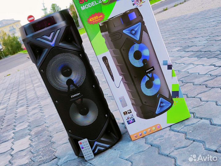 Большая колонка с блютузом