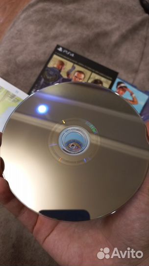Диск игра ps4 gta 5