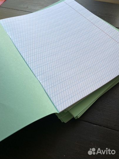 Тетради в узкую косую линейку