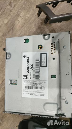 Магнитола chevrolet cruze