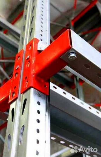 Стеллажи металлические паллетные бу