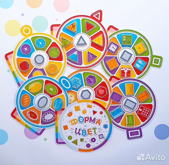 Игры и альбомы на липучках