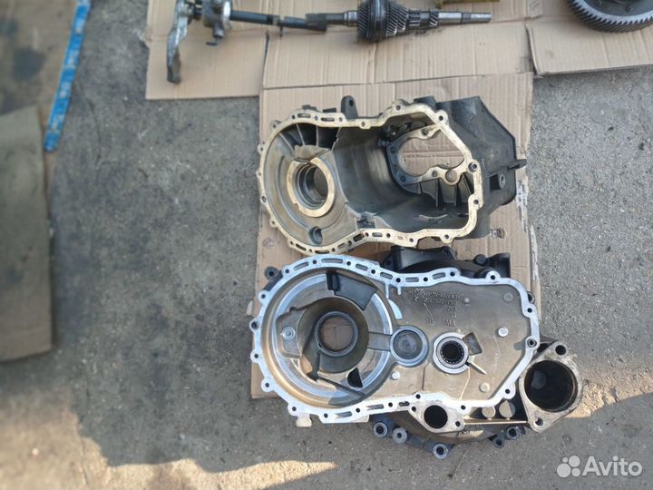 МКПП VW 6ст. LHY 1,4 TSI caxa по деталям