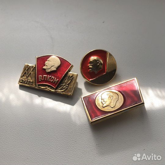 Значки СССР (Ленин)