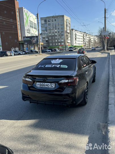 Задний бампер toyota Camry 50