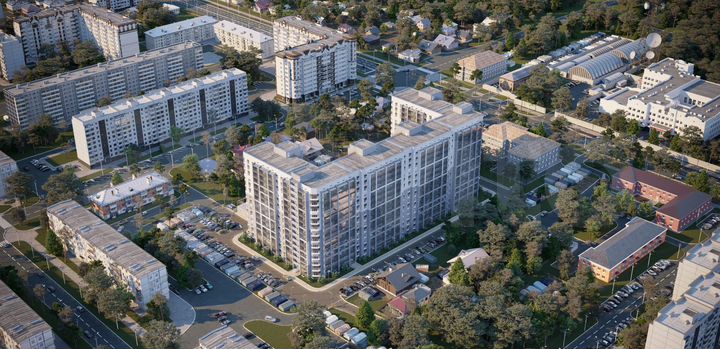 1-к. квартира, 60,4 м², 11/14 эт.