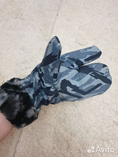 Рукавицы мужские на меху