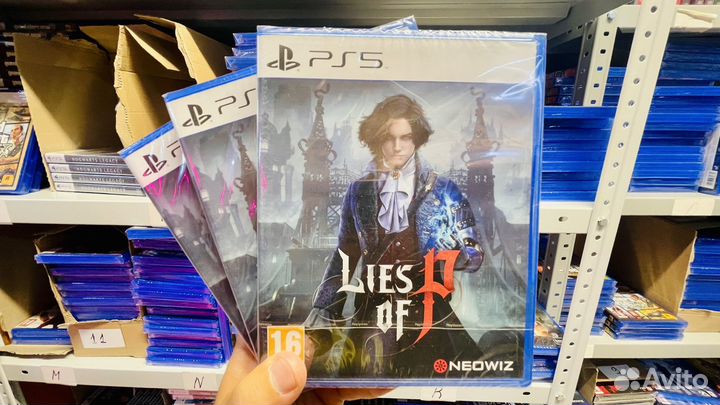 Lies of p ps5 диск