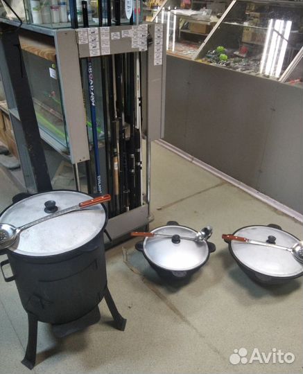 Казан чугунный 12л