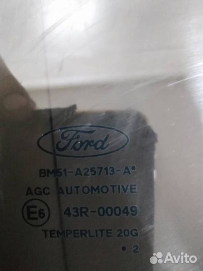Стекло двери задней левой Ford Focus 3 2011