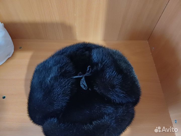 Норковая шапка мужская