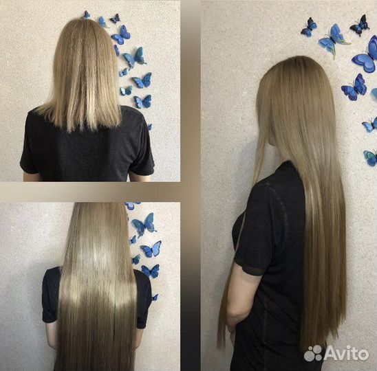 Афронаращивание/ наращивание волос без клея