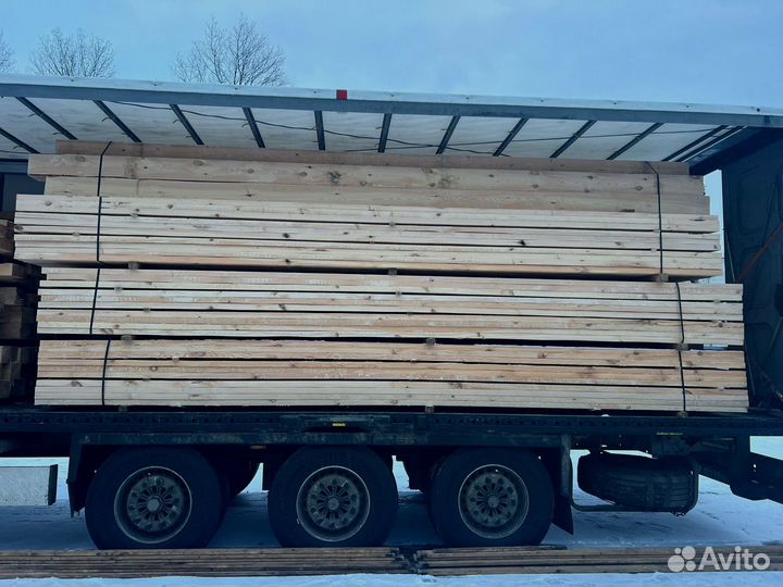 Брус обрезной 200х200х6000мм с доставкой