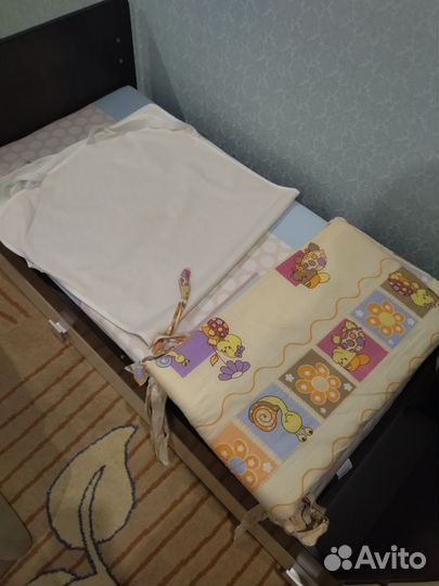 Детская кровать трансформер с маятником