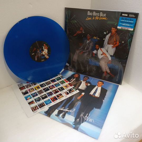 Bad Boys Blue Love Is No Crime (blue) (LP)